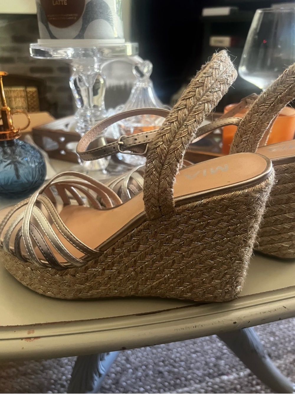 Women’s Braided Espadrille Wedge Sandals